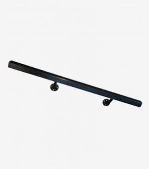 Aluminum Wall Handrail with mounts