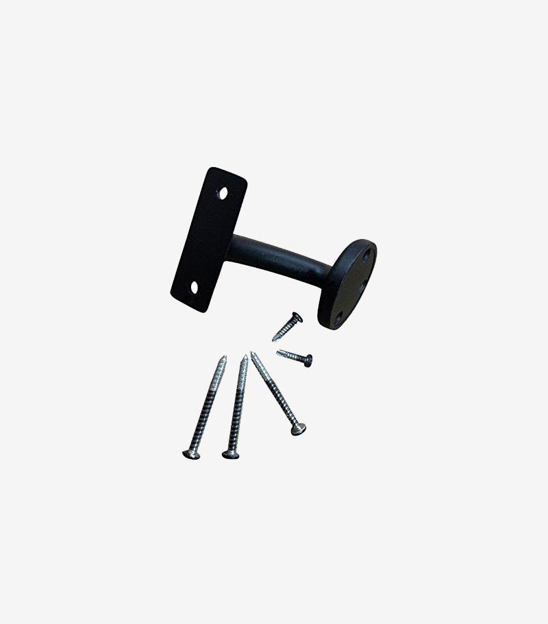 Aluminum Wall Handrail with mounts