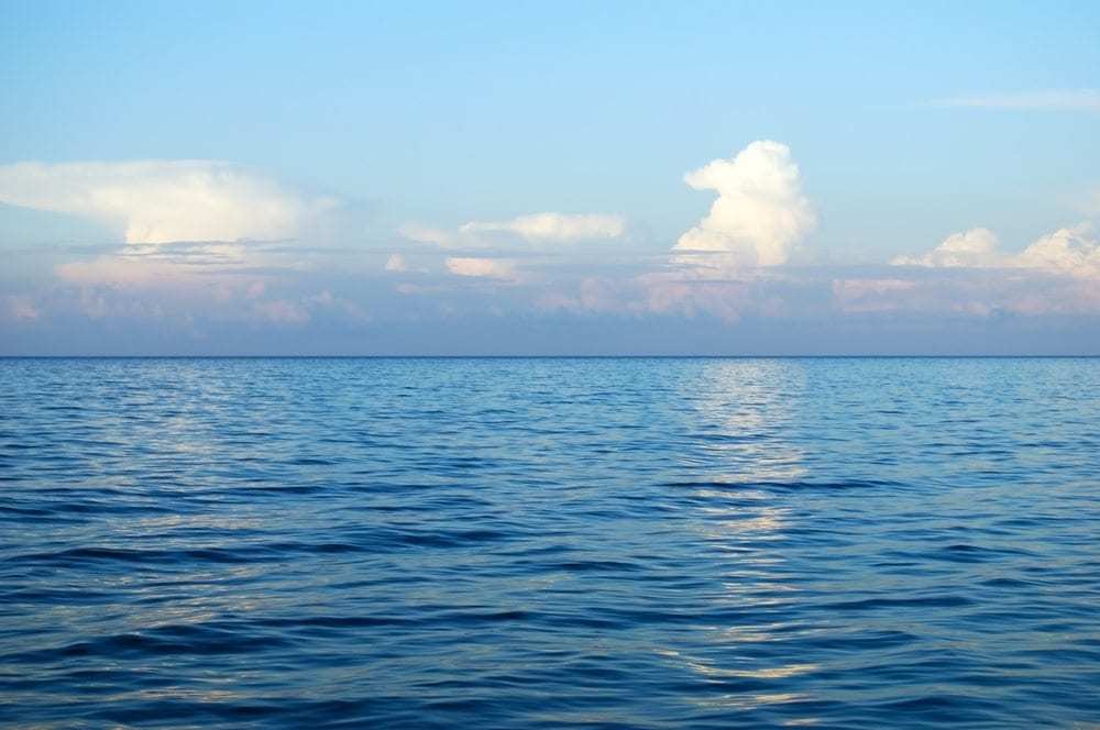 sea and cloud landscape