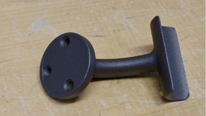 Railing bracket and screws